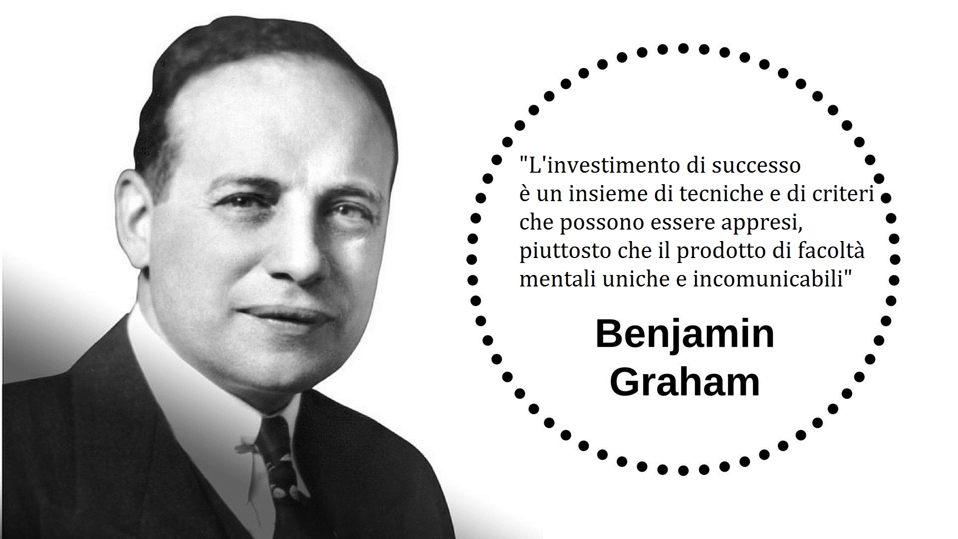Le azioni selezionate come Benjamin Graham, l'investitore intelligente -  Gabriele Bellelli
